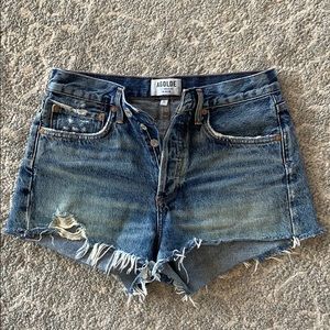 Agolde Parker cut off shorts